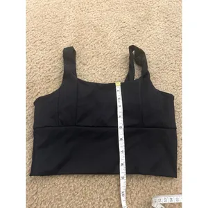 C49 lightly padded top bra black medium thumbnail 2