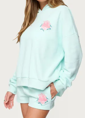 Edikted Pacsun Beach Bloom Hoodie thumbnail 1