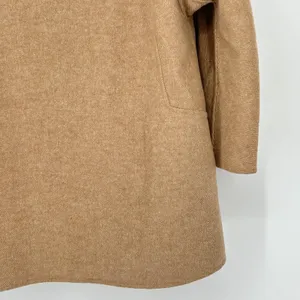 Zara Woman Wool Blend Cardigan Womens Medium Open Front Sweater Jacket Hand Made thumbnail 6