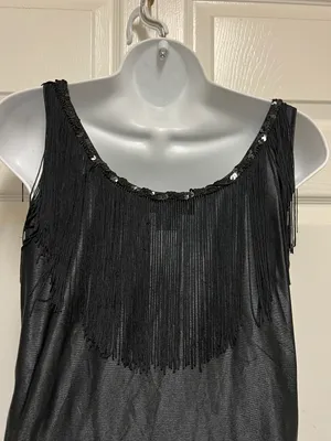 Funcostume 1920’s Black Flapper Dress thumbnail 6