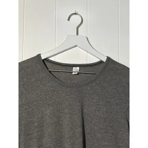 Alternative Apparel Womens L Keepsake Long Sleeve Tee Gray Vintage Jersey Shirt thumbnail 2