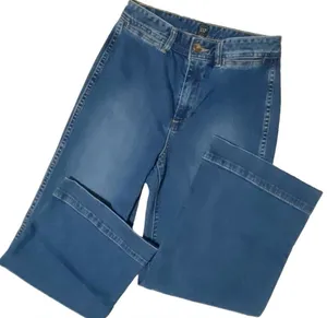 GAP High Rise Stride Wide Leg Denim Jeans Medium Wash Size 2 / 26 thumbnail 1