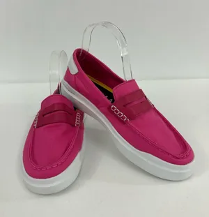 Cole Haan Grand 360 Pink Canvas Loafers Size 9B thumbnail 1
