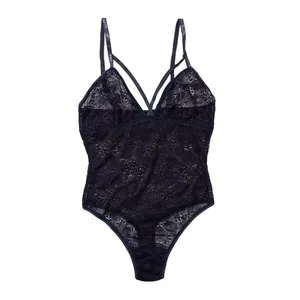 NWT Hanky Panky Tropical Storm Thong-back Bodysuit Summer Rain Purple Blue M thumbnail 3