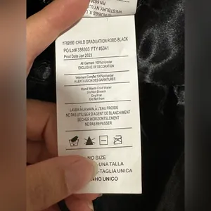 Black cardigan Halloween one size thumbnail 5
