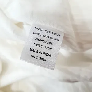LPA Gabriella Eyelet Maxi Dress in Coconut Milk Medium thumbnail 8