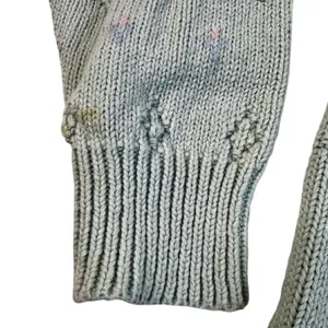 Vintage Mint Green Floral SweaterSweater thumbnail 7