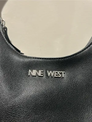 Nine West Black Faux Leather Shoulder Bag thumbnail 6