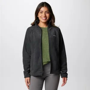 Columbia Benton Springs Full Zip Fleece Jacket Charcoal Heather Size Large thumbnail 7