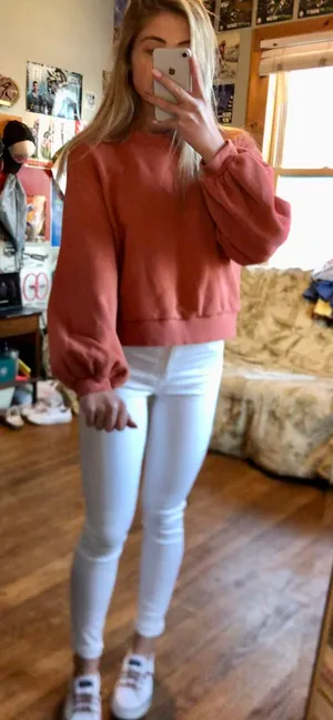 Pink Crew Neck Sweater  thumbnail 3