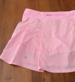 Lululemon Pink Tennis Skirt Pleated thumbnail 1