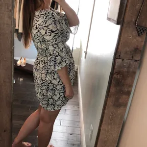 En creme large boho floral romantic tunic/dress thumbnail 5
