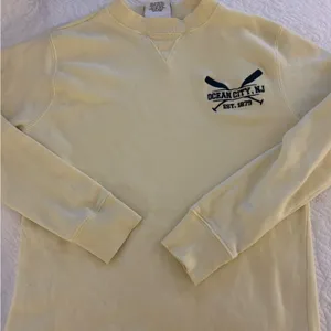 Ocean City Yellow Crewneck Sweatshirt thumbnail 1