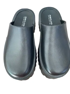 Portland Boot Company Clogie Black Foam Platform Lightweght Clogs size 7 thumbnail 4