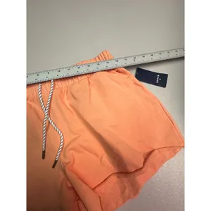 Parke for Target Orange French Terry Sweat Shorts High Rise Drawstring Large thumbnail 3