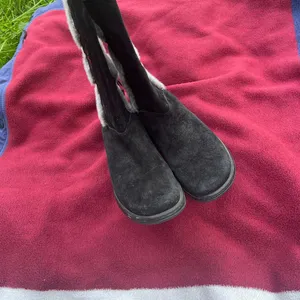 Dansko Fyodora black suede boots Womens winter snow boot 41 faux fur Women’s 41 thumbnail 3