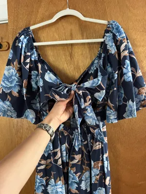 Abercrombie and fitch floral flowy dress (tall size!) thumbnail 7