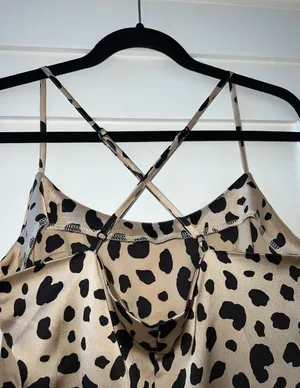 Satin Midi Slip Dress thumbnail 6