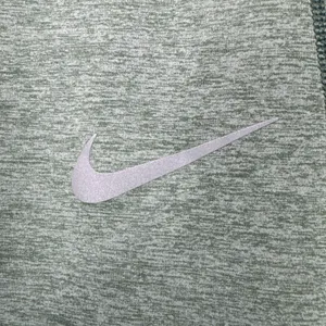 Nike Dri Fit 3/4 Length Compression Tights Pants Women's Large Green Running Gym thumbnail 8