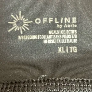 Aerie Offline Womens Leggings Goals 7/8 Leggings Athletic Athleisure Size XL thumbnail 9