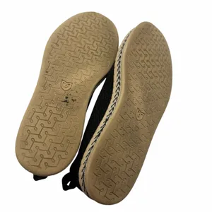 Rothy’s The Espadrille Flat in Black Boardwalk Knit Size 6.5 Jute‎ Sole Slip On thumbnail 10