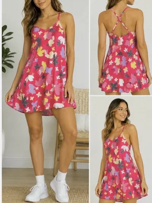 NWT Outdoor Voices Slice of Life Sports Dress Size XS Retail $100.00 thumbnail 3