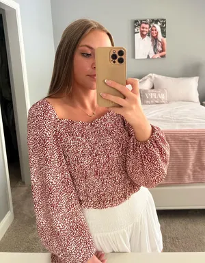 The Pants Store Long Sleeve Printed Top thumbnail 3