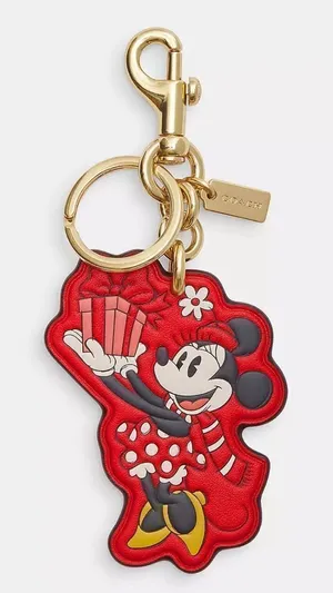 NWT‎ Disney X Coach Minnie Mouse Bag Charm thumbnail 1