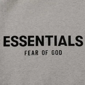 Fear Of God Essentials Dark Oatmeal Pullover Hoodie Size Xl thumbnail 5