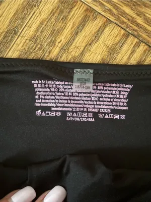 Victoria's Secret Black Classic Bikini Bottom Small NWOT Never‎ Worn! thumbnail 2