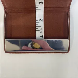 Credit Card Id Holder Wallet Magnetic With Makeup Mirror thumbnail 9