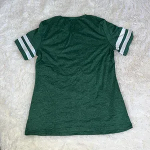 T-Shirt & Short Set Jersey Feel (Unbranded) Size M Color Heathered Green NWOT thumbnail 3