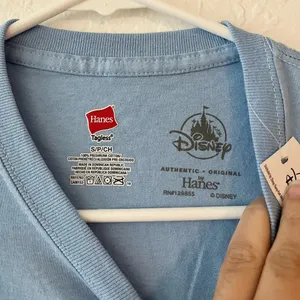 NWT Disney World Parks Mickey & Minnie Where Dreams Come True Blue Top Small thumbnail 3