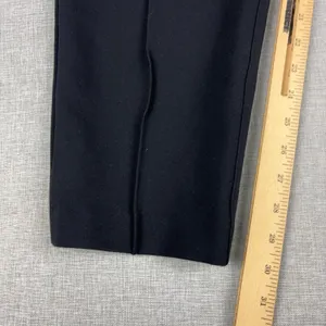 Spanx Pants Womens XS Black Ponte Tapered Pleated Pull On Stretch Dress thumbnail 2