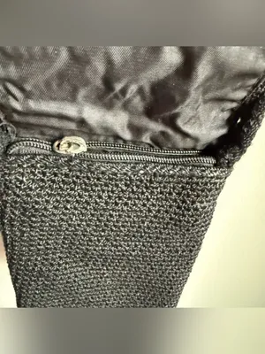 The SAK Mini Purse Black with Front Flap thumbnail 4