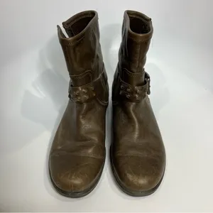 Ecco‎ leather boots moto boots size 39 thumbnail 3