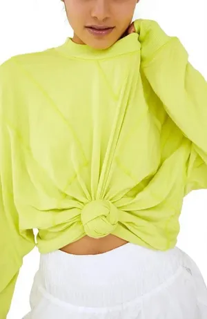 Free People Movement Runner Up Long Sleeve in Margarita thumbnail 1