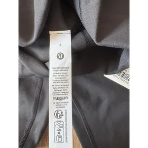 Lululemon Wunder Train High Rise 28” Black Size 4 NWT thumbnail 6