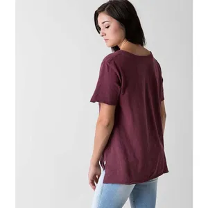 ✨We The Free Raw Edge Washed Out Grey Sz Medium T-Shirt FREE PEOPLE✨ thumbnail 4