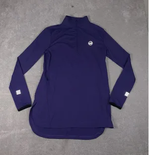 Veil Spark 1/4 Zip Purple Pullover 100 Polyester Long Sleeve Activewear womans M thumbnail 1