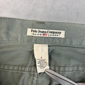 Polo Jeans Co Ralph Lauren Pants Women's Size 2 Olive‎ Green thumbnail 4