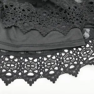 Lulus Women Mini Dress Medium Love or Lust Dark Cottage Festival Whimsy Romantic thumbnail 10