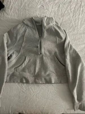 Lululemon Cropped Scuba Half-Zip thumbnail 1