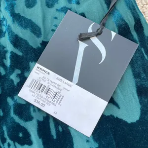 Simply Vera Vera Wang Teal Long Sleeve Top thumbnail 7