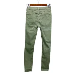 Free People Womens Skinny Jeans W26 Grunge Indie Festival Distressed‎ Sage Edgy thumbnail 3
