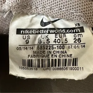 Nike‎ Blazer Mid Metallic Purple Snakeskin Sneakers 9 thumbnail 4