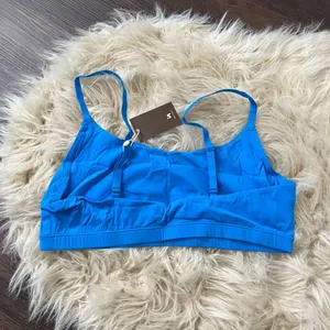 NWT Inlyric Inbarely® Scoop Neck Bra Madagascar Blue Size L thumbnail 5