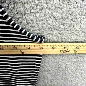 Vintage Y2K Abercrombie & Fitch Bodycon Dress Womens Medium Blue‎ White Striped thumbnail 4