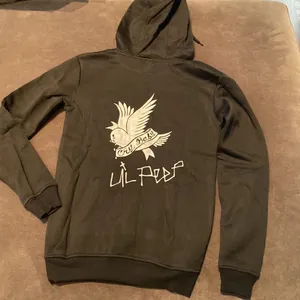 Unisex Lil Peep Hoodie Black Size XS NEW thumbnail 1