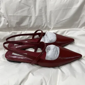 STEVEN by Steve Madden Deep Red‎ Mallory Flat Size 8.5 thumbnail 7